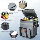 Bolso Cooler Portátil Con Ruedas Térmico Para Picnic 7