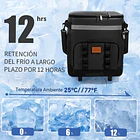 Bolso Cooler Portátil Con Ruedas Térmico Para Picnic 11