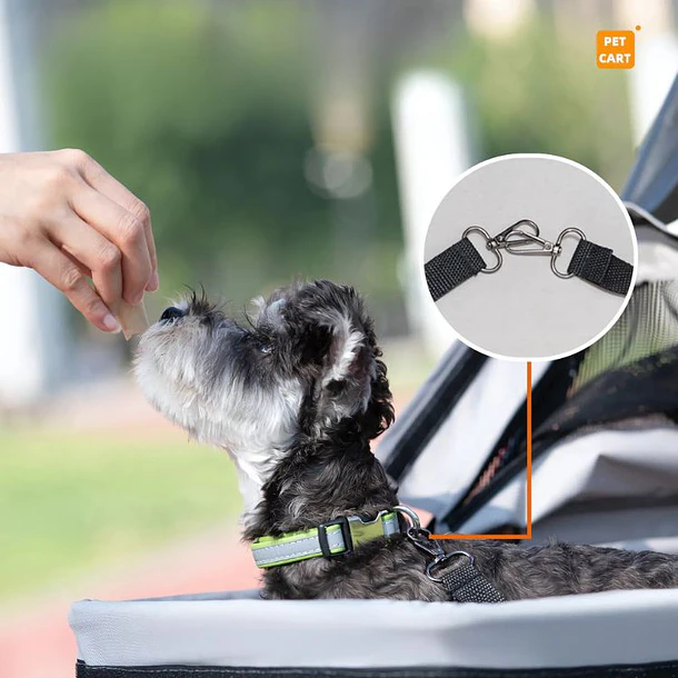 Coche Para Mascotas Raza Pequeña Plegable 20kg (Reacondicionado) 6