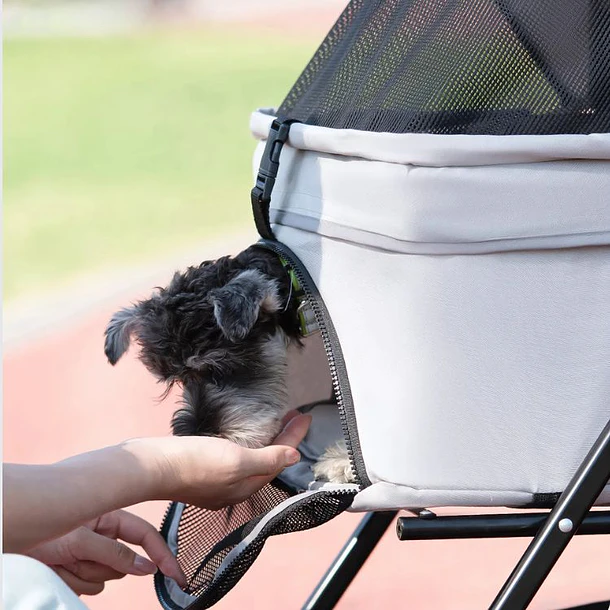 Coche Para Mascotas Raza Pequeña Plegable 20kg (Reacondicionado) 7