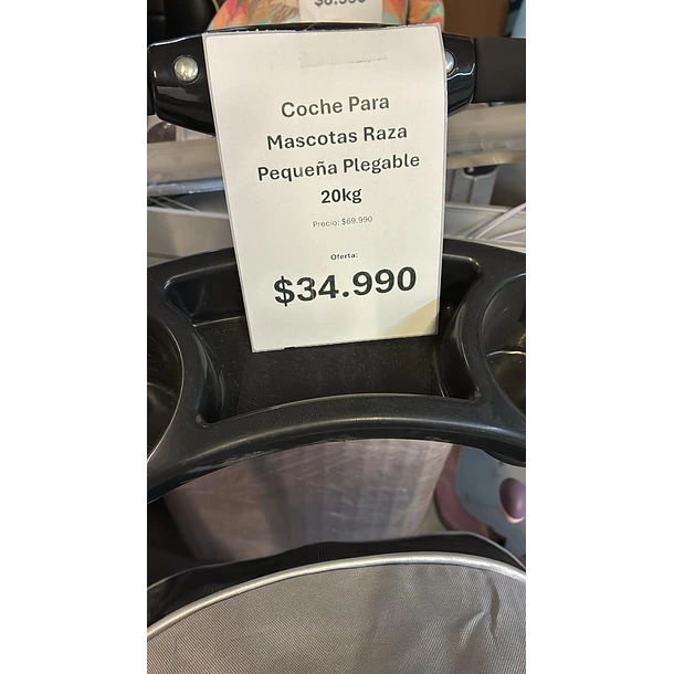 Coche Para Mascotas Raza Pequeña Plegable 20kg (Reacondicionado) 8