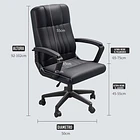 Silla 360 De Oficina U Hogar Ejecutivo Giratoria (Reacondicionado) 2