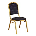 Silla Tapizada Apilable Eventos, Fiestas, Conferencias Y Mas (Reacondicionado) 1