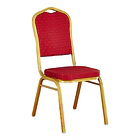 Silla Tapizada Apilable Eventos, Fiestas, Conferencias Y Mas (Reacondicionado) 3