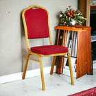 Silla Tapizada Apilable Eventos, Fiestas, Conferencias Y Mas (Reacondicionado) 5