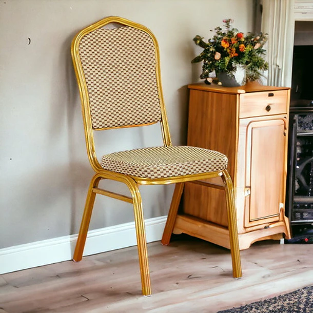 Silla Tapizada Apilable Eventos, Fiestas, Conferencias Y Mas (Reacondicionado) 10