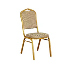 Silla Tapizada Apilable Eventos, Fiestas, Conferencias Y Mas (Reacondicionado) 9