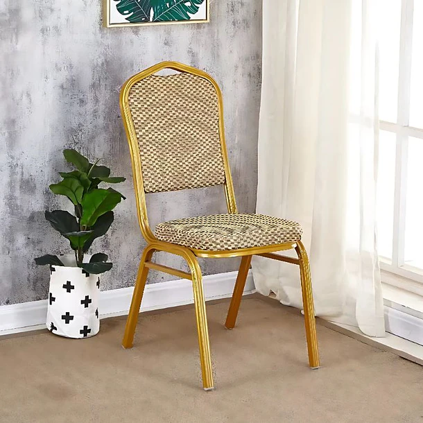 Silla Tapizada Apilable Eventos, Fiestas, Conferencias Y Mas (Reacondicionado) 11