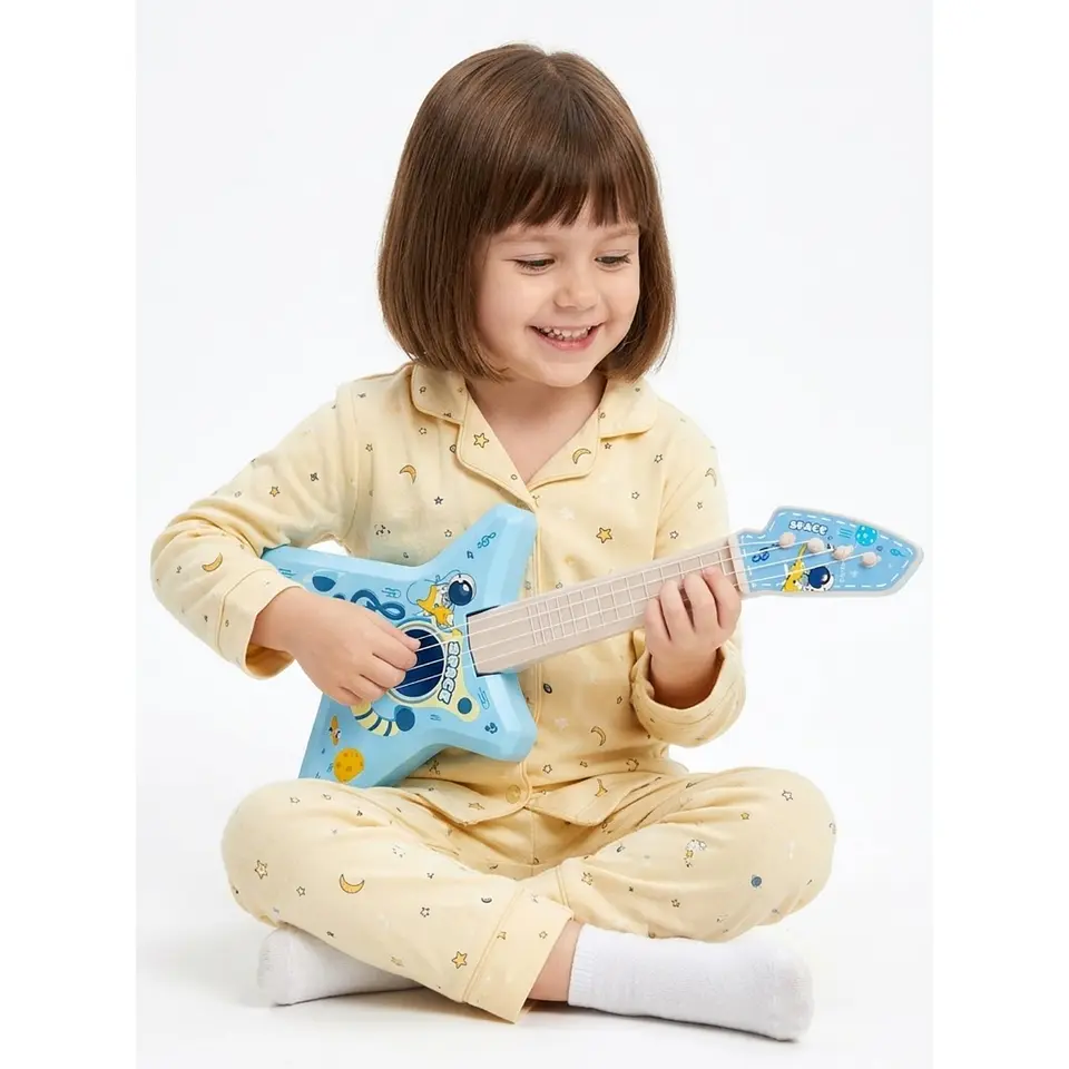 Mini Guitarra De Juguete Musical Didáctica 1