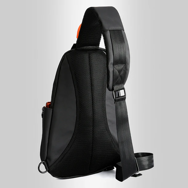 Mochila Cruzada Multiuso Bolso De Hombro Con USB 5