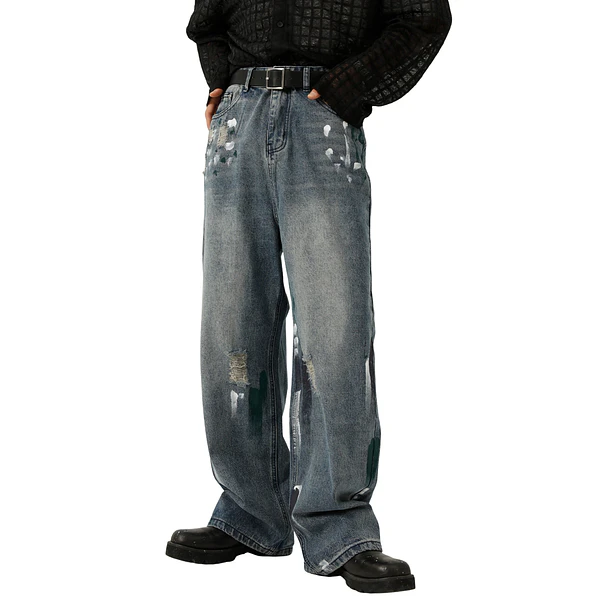 Pantalón Grunge Cargo Unisex Estética Urbana De Pista 1