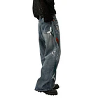 Pantalón Grunge Cargo Unisex Estética Urbana De Pista 3