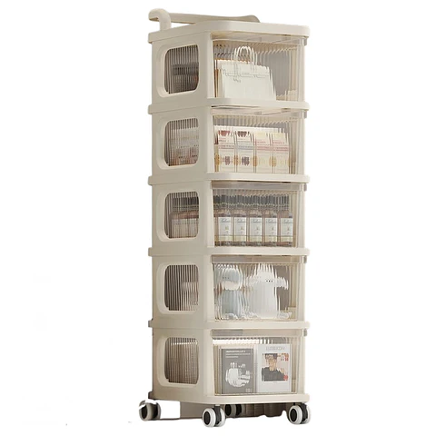 Estante Organizador Móvil 5 Niveles Cocina Y Lavandería