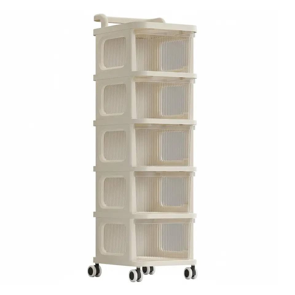 Estante Organizador Móvil 5 Niveles Cocina Y Lavandería 2