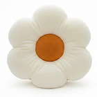 Cojín De Suelo Diseño Flor De Felpa Suave Y Estético 1