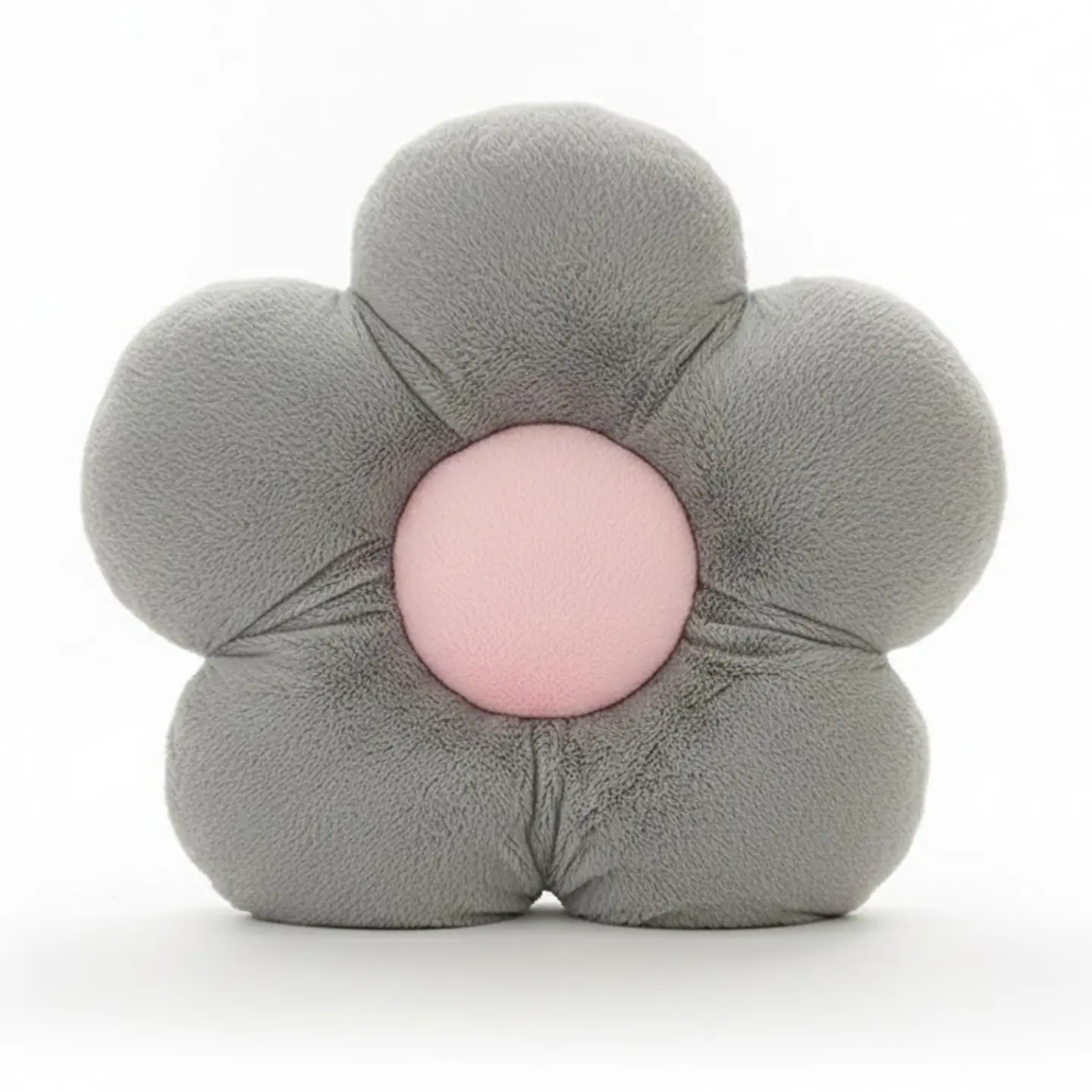 Cojín De Suelo Diseño Flor De Felpa Suave Y Estético 5