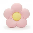 Cojín De Suelo Diseño Flor De Felpa Suave Y Estético 9