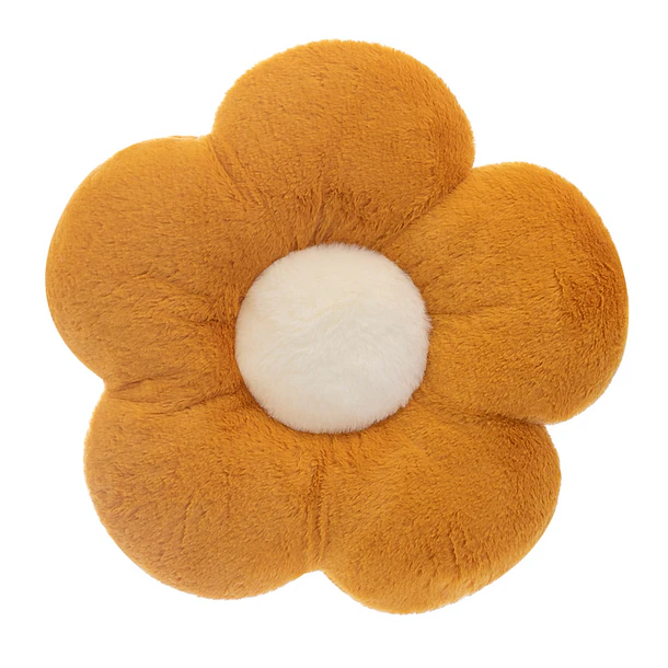 Cojín De Suelo Diseño Flor De Felpa Suave Y Estético 17