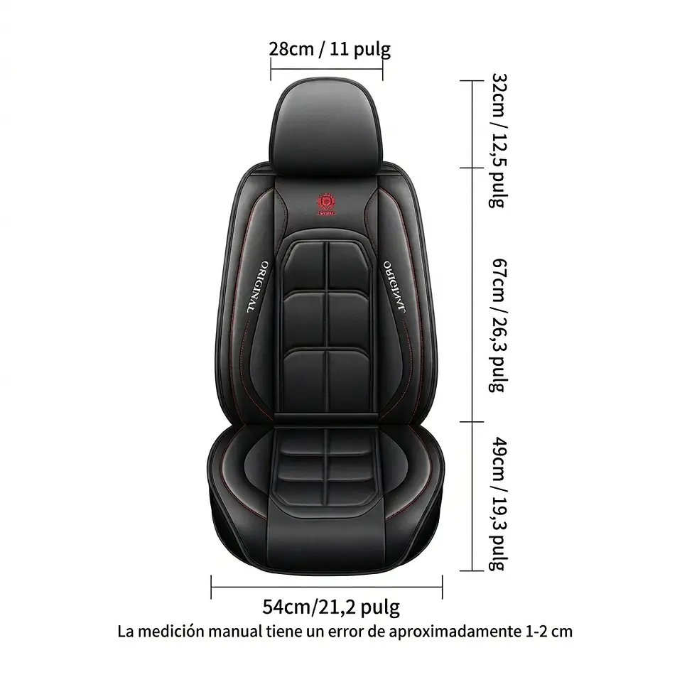 Pack Funda Protectora De Asientos Para Autos 9