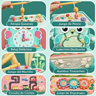 Juguete Montessori Búho: Xilófono Y Pesca Magnética Bebé 6