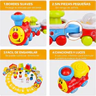 Locomotora De Juguete Con Sonidos Y Luces Juego Didáctico 4