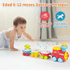 Locomotora De Juguete Con Sonidos Y Luces Juego Didáctico 5