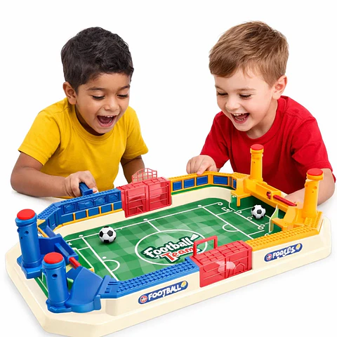 Mini Futbolín De Mesa Para Niños Juego De Fútbol Y Pinball
