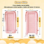 Cuna De Viaje Tipo Nido Para Recién Nacido 11