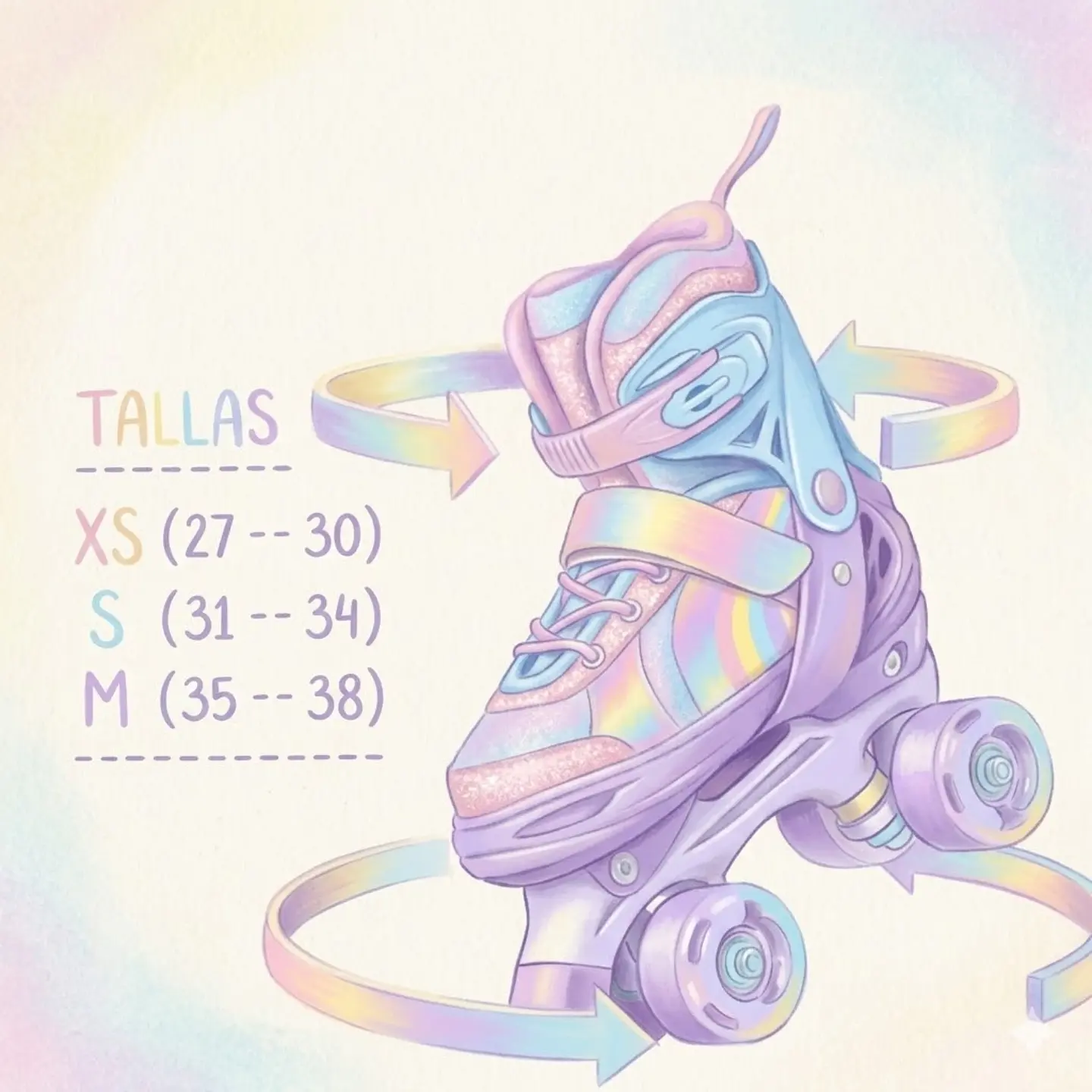 Patines Infantiles Ajustables De Alta Resistencia 2