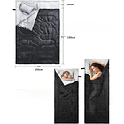 Bolsa Dormir Ligera para Adultos Cálida y Compacta Camping 2