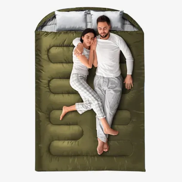 Bolsa Dormir Ligera para Adultos Cálida y Compacta Camping 5