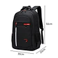 Mochila Casual Viajes Urbana Unisex Impermeable - Miniatura 2