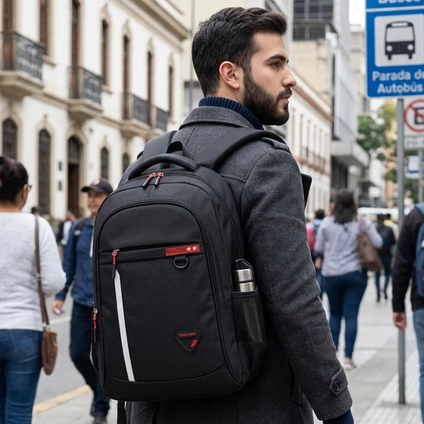 Mochila Casual Viajes Urbana Unisex Impermeable 3