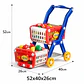 Carrito De Supermercado 2 En 1 Con Alimentos De Juguete - Miniatura 2