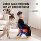 Carrito De Supermercado 2 En 1 Con Alimentos De Juguete - Miniatura 5