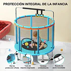 Trampolín para Niños y Adultos con Red de Seguridad Gimnasia 4