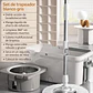 Mopa Giratoria Con Balde De Acero Inoxidable  - Miniatura 4