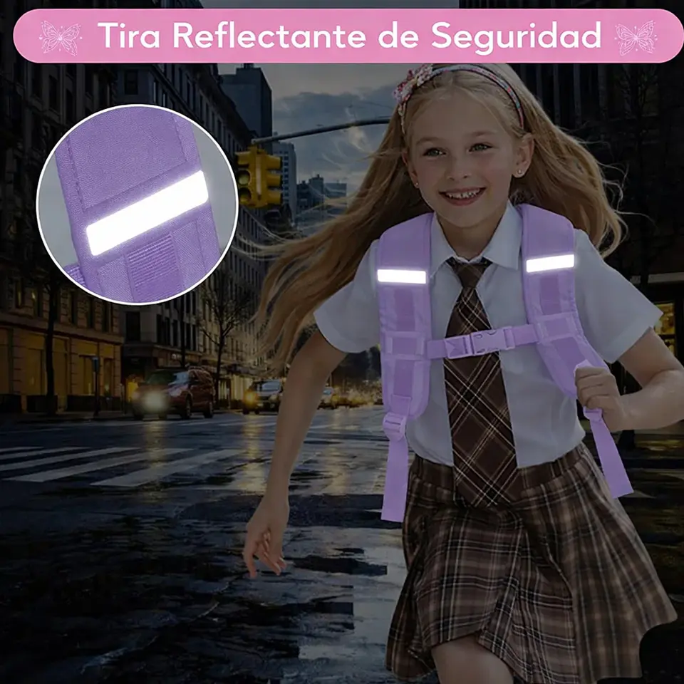 Mochila Infantil De Ensueño Para Niñas Diseño Ergonómico 5