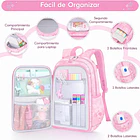 Mochila Infantil De Ensueño Para Niñas Diseño Ergonómico 10