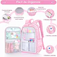 Mochila Infantil De Ensueño Para Niñas Diseño Ergonómico - Miniatura 10