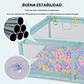 Corral Para Bebés Con Pelotas Valla De Seguridad 66cmx200cm - Miniatura 3