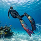 Aletas Largas Para Apnea Y Buceo Libre Profesional - Miniatura 5