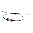 Pack 10 Pulsera Arcoíris Unisex Brazalete De Cuerda Bandera 1