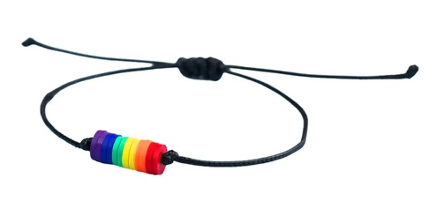 Pack 10 Pulsera Arcoíris Unisex Brazalete De Cuerda Bandera 2