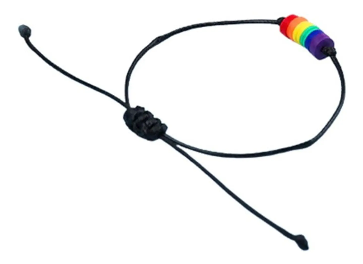 Pack 10 Pulsera Arcoíris Unisex Brazalete De Cuerda Bandera 3