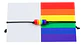 Pack 10 Pulsera Arcoíris Unisex Brazalete De Cuerda Bandera - Miniatura 5