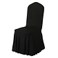 Pack 4 Funda Plisada Sillas Eventos Hoteles Fiestas Bodas - Miniatura 11
