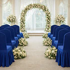 Pack 4 Funda Plisada Sillas Eventos Hoteles Fiestas Bodas 18
