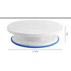 Set De Decoración De Tortas 106 Piezas Base Giratoria 360° 11