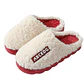 Pantuflas de algodón de otoño e invierno para parejas - Miniatura 1